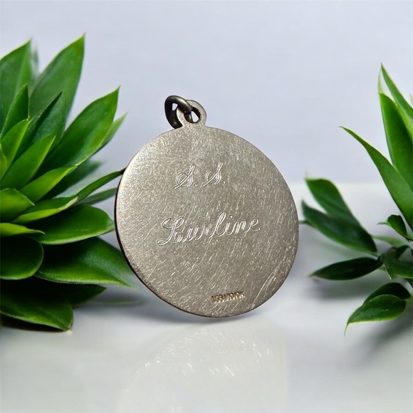 Vintage Compass LGB 1/10 10k Gold Collectible Pendant - Picture 3 of 5